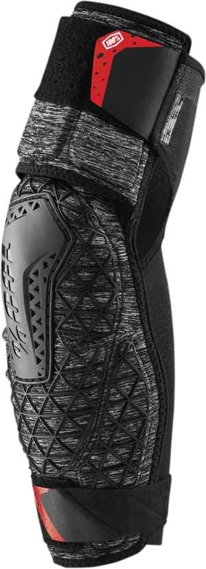 100% Surpass Elbow Guards - Gray/Black - Large 70008-00007