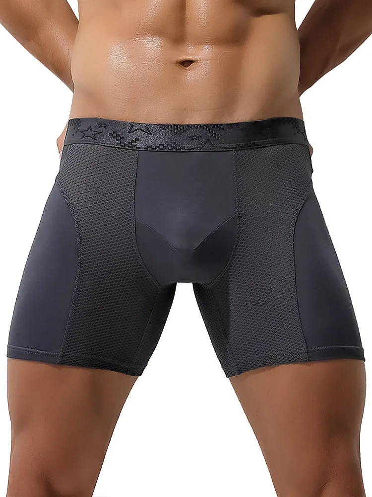 3 Pack Breathable Antibacterial Mesh BoxersBriefs