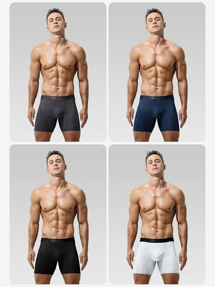 3 Pack Breathable Antibacterial Mesh BoxersBriefs