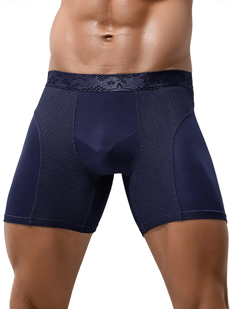 3 Pack Breathable Antibacterial Mesh BoxersBriefs