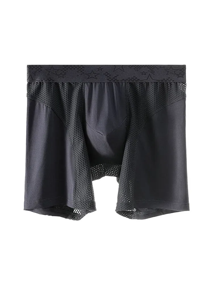 3 Pack Breathable Antibacterial Mesh BoxersBriefs