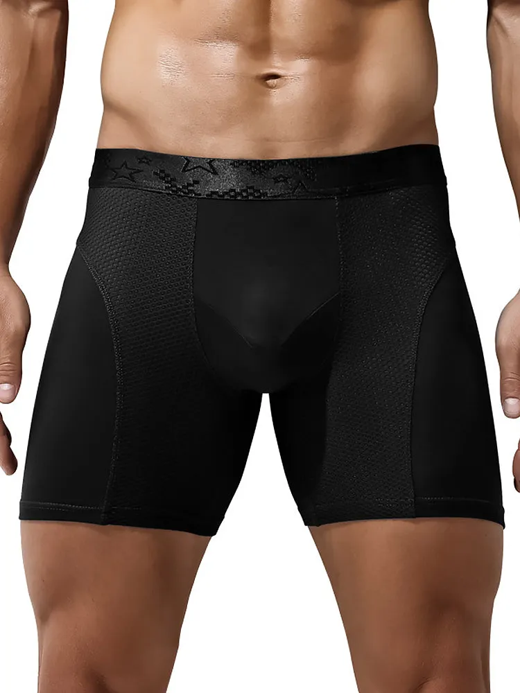 3 Pack Breathable Antibacterial Mesh BoxersBriefs