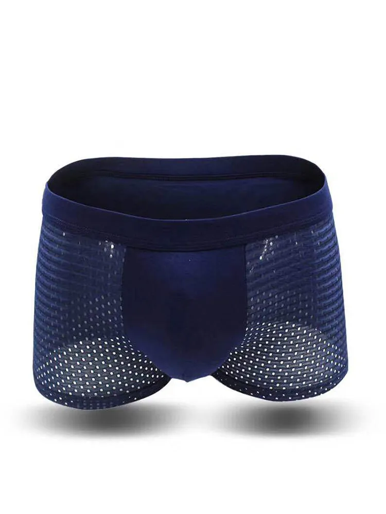4 Pack Breathable Mesh Fabric Mens Underwear