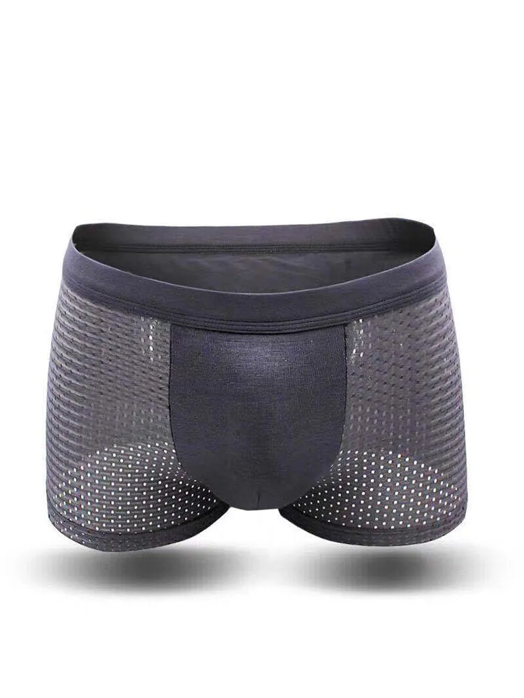 4 Pack Breathable Mesh Fabric Mens Underwear