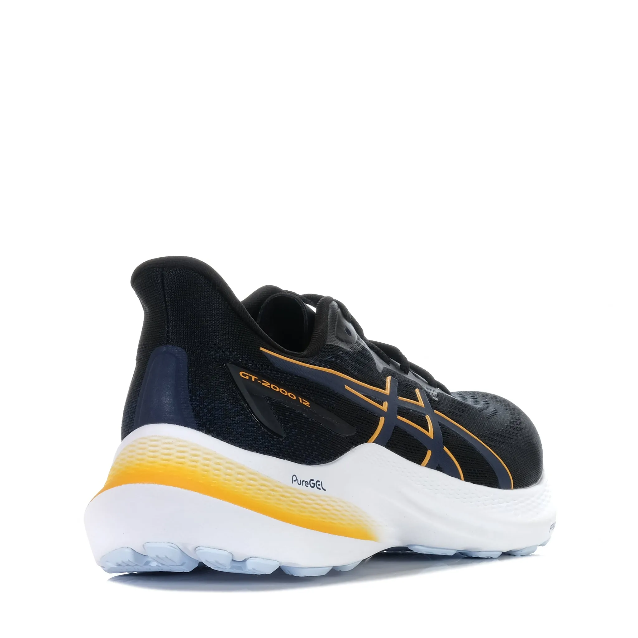 Asics GT-2000 12 (2E) Black/Fellow Yellow