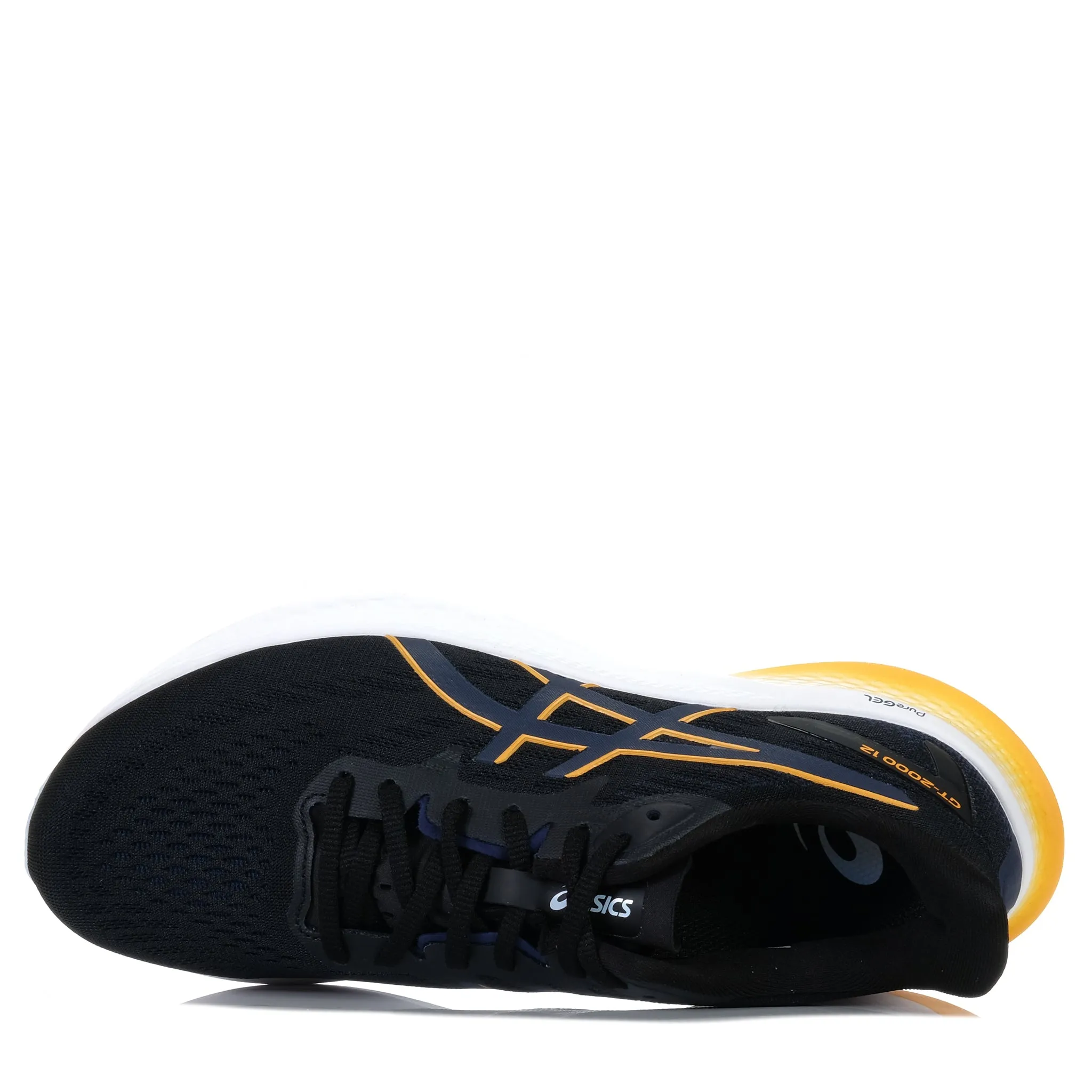 Asics GT-2000 12 (2E) Black/Fellow Yellow