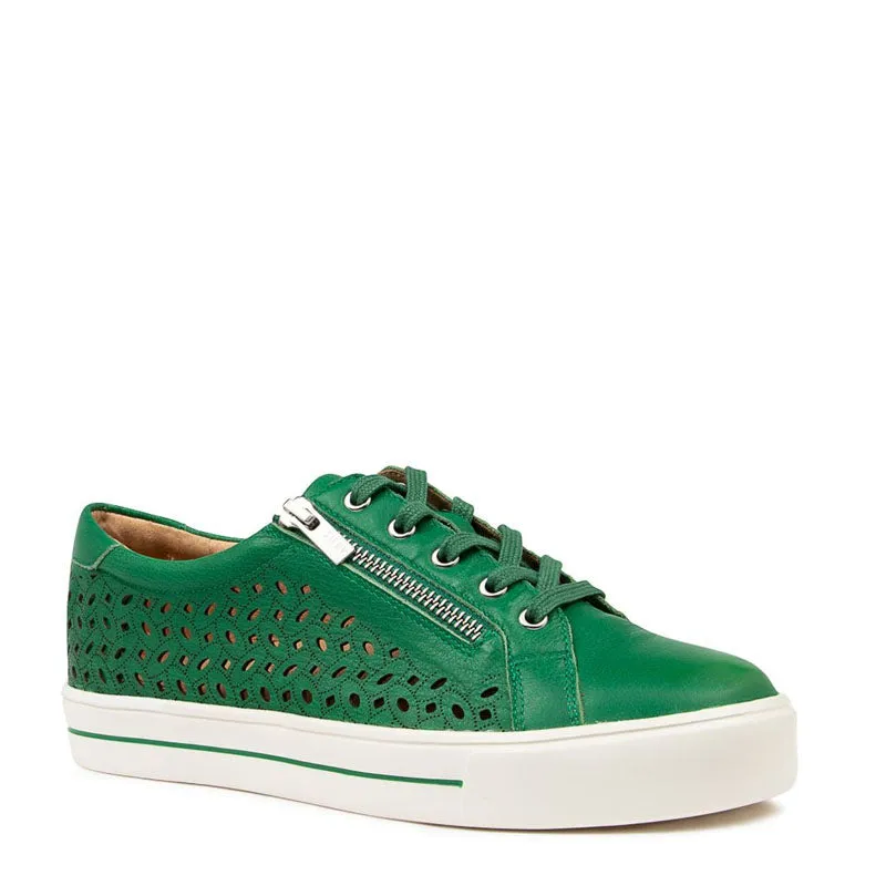 AYLEEN W - EMERALD LEATHER