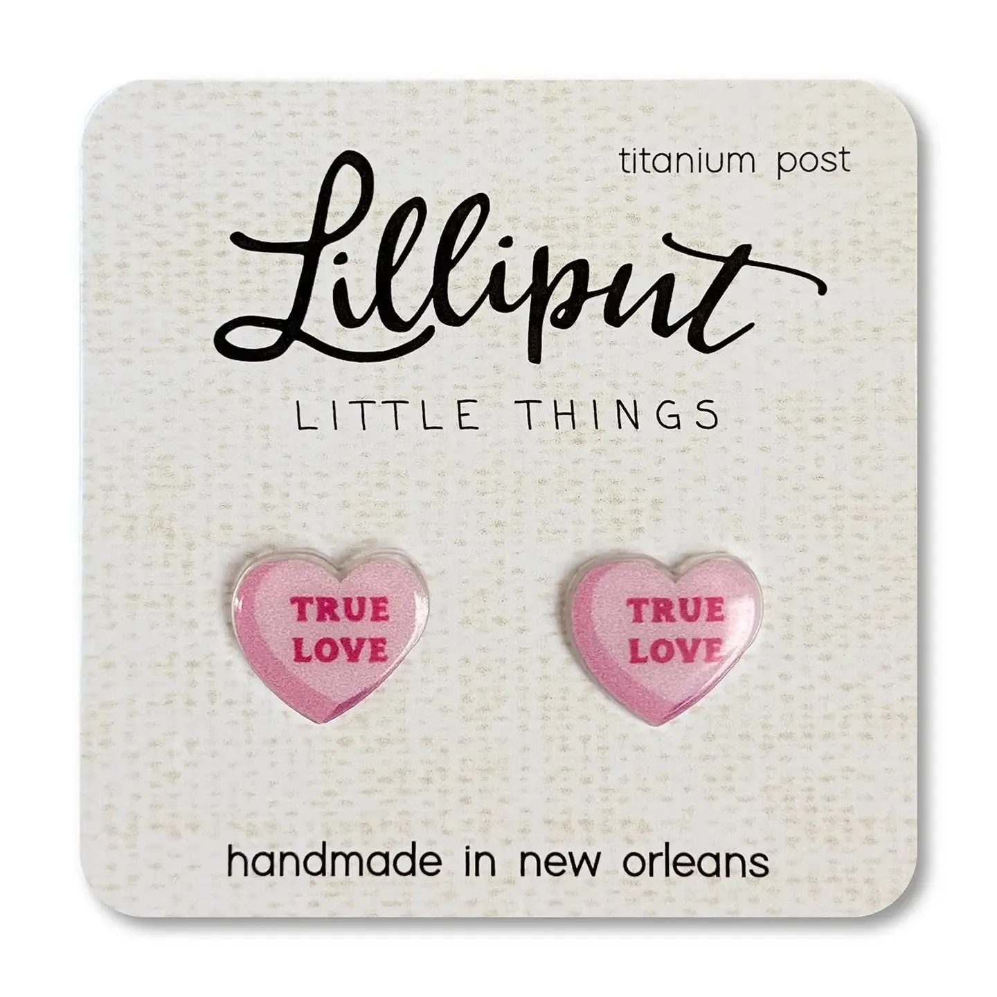 Conversation Heart Earrings