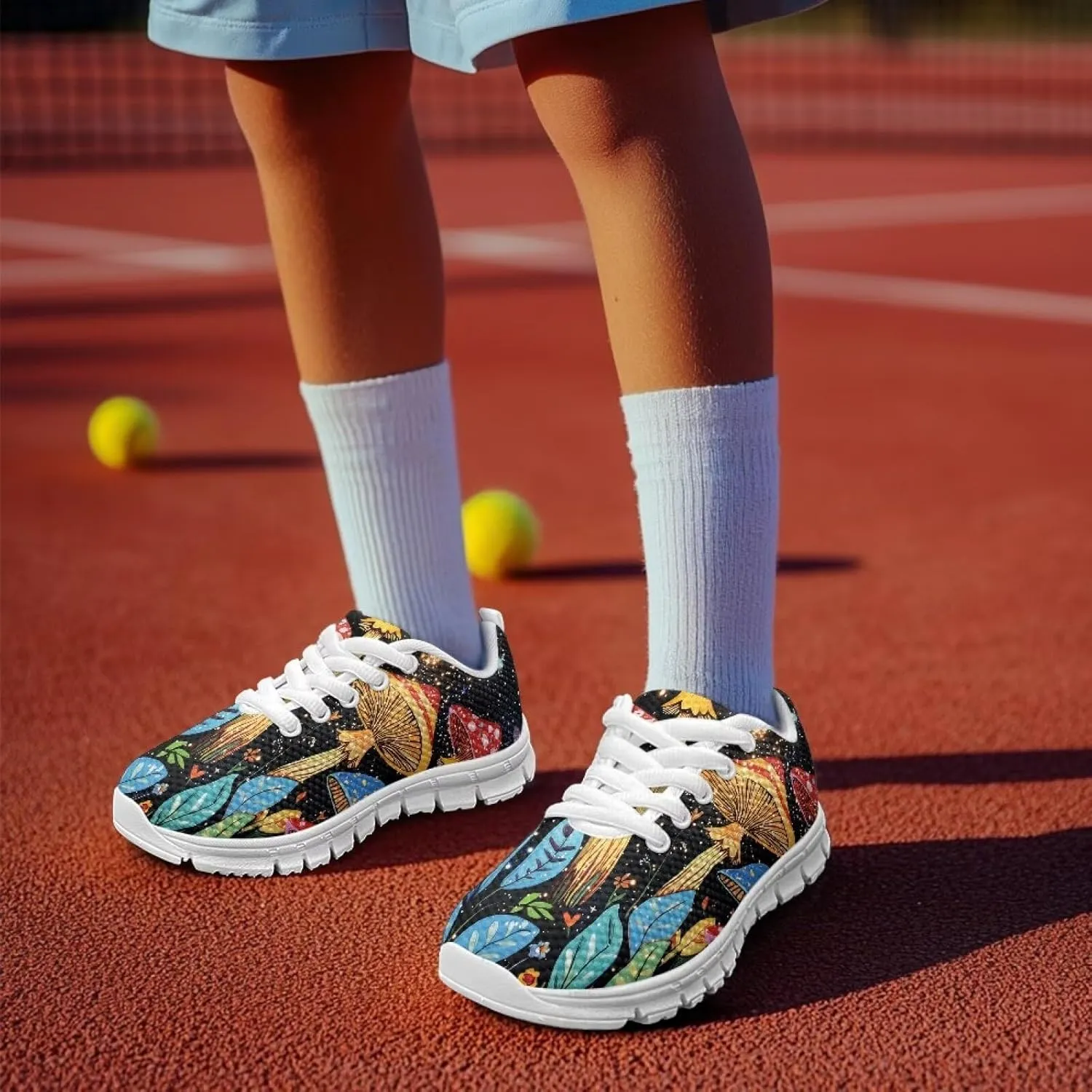Cumagical Lightweight Breathable Kids Sports Shoes for Running & Outdoor Activities