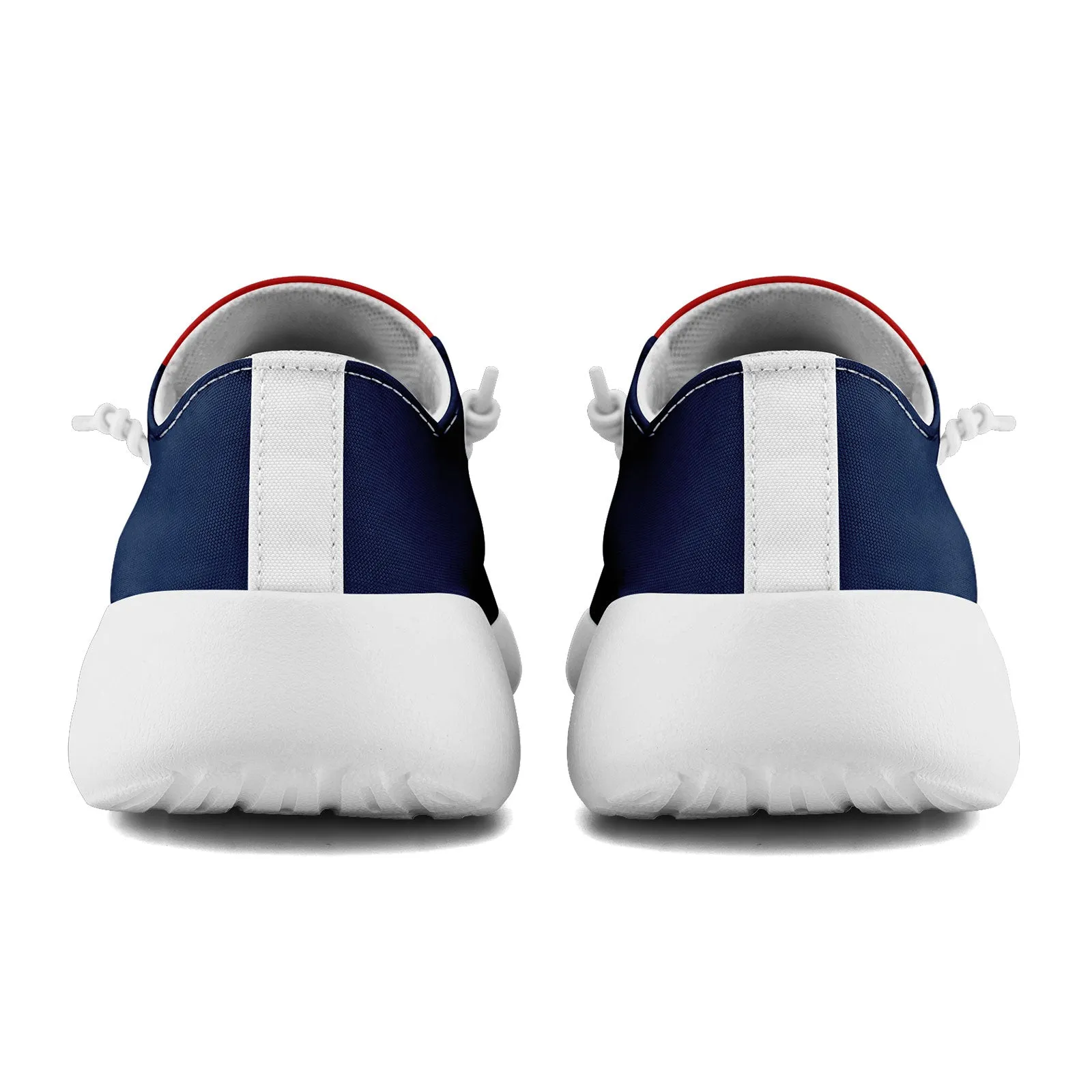 Custom New England Blue Red Shoes Personalized Sneaker FN018-D020278-26 Custom Online