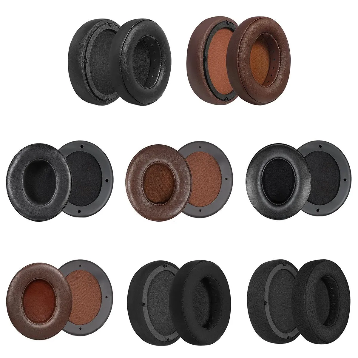 Edifier W855bt Headset Cover - Soft & Breathable Black 2pcs