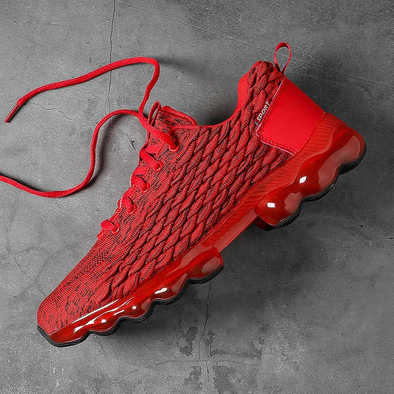 Flying Woven Mesh Breathable Running Shoes