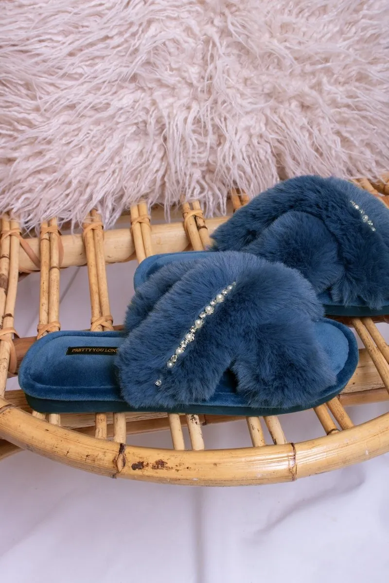 Freya in Marine Blue