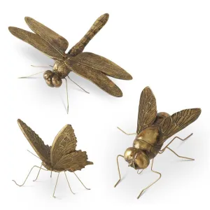 Gold Resin Insects - 3 Styles