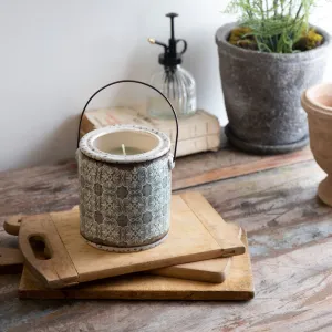 Green / Grey Round Pot - 3 Styles