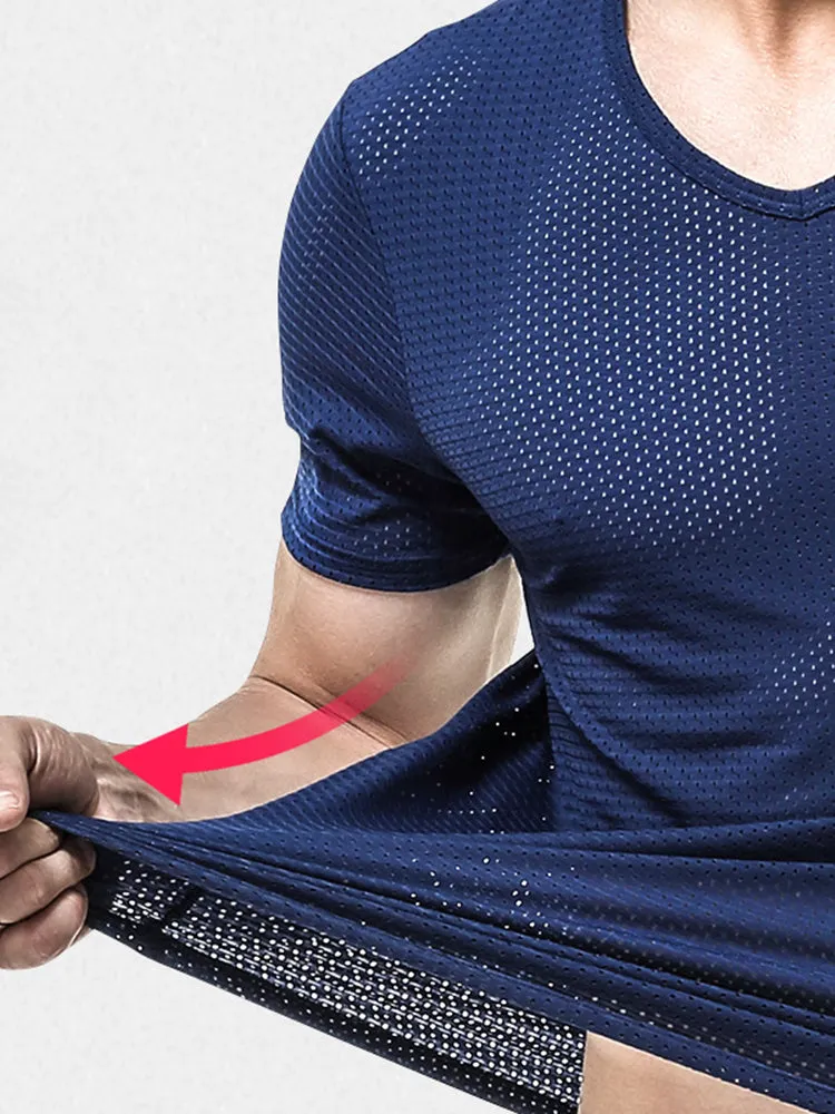 High Stretch Breathable Mesh T-Shirt