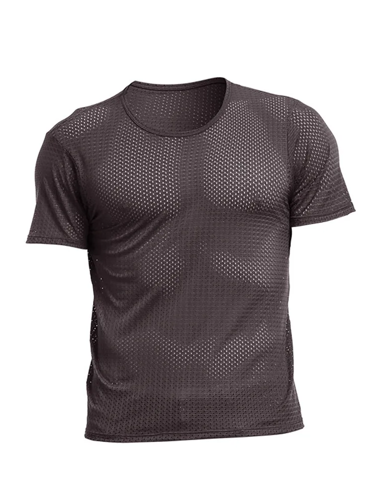 High Stretch Breathable Mesh T-Shirt