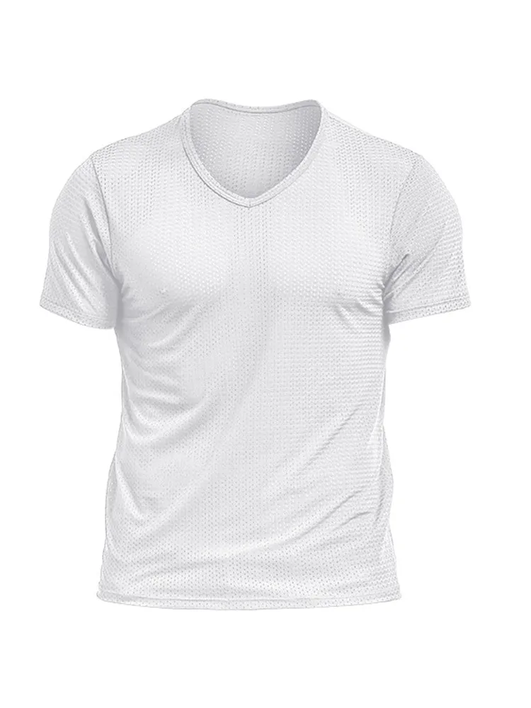 High Stretch Breathable Mesh T-Shirt