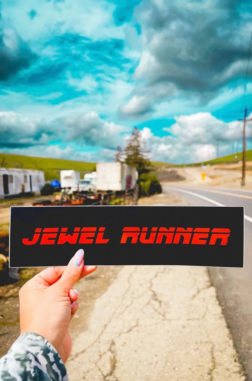 JEWEL RUNNER BUMPER STICKER