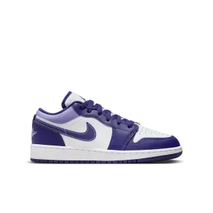 Jordan - Boy - GS Air Jordan 1 Low - Sky Purple/White