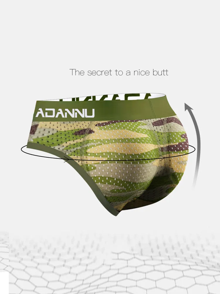 Men's Breathable Mesh Hip-lifting Briefs