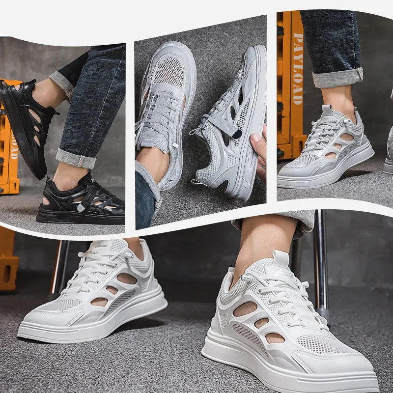 Men's Casual Mesh Hollow Breathable Sneaker