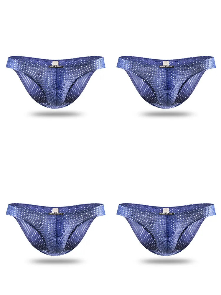 Men's Mesh Ice Silk Breathable Briefs