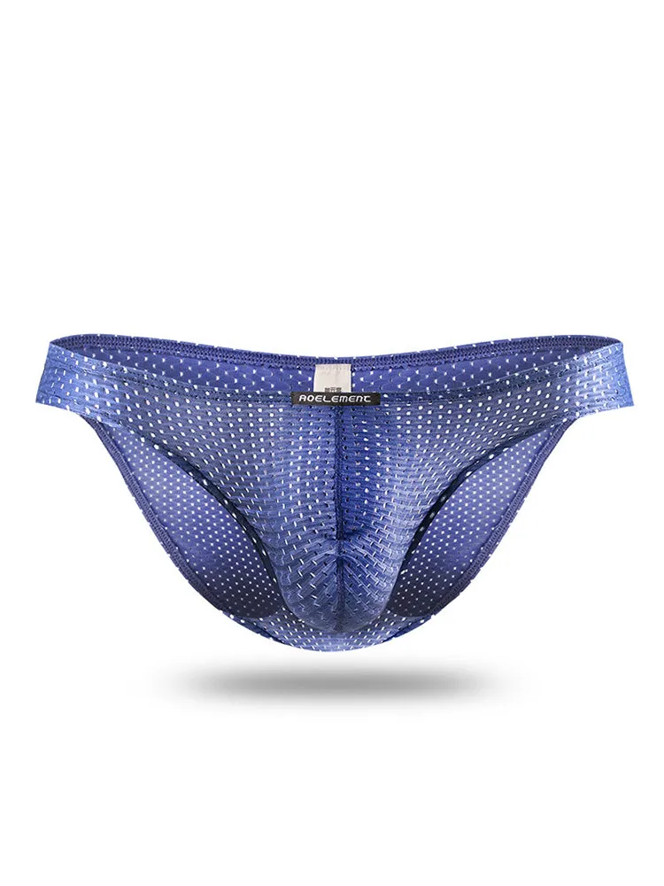 Men's Mesh Ice Silk Breathable Briefs