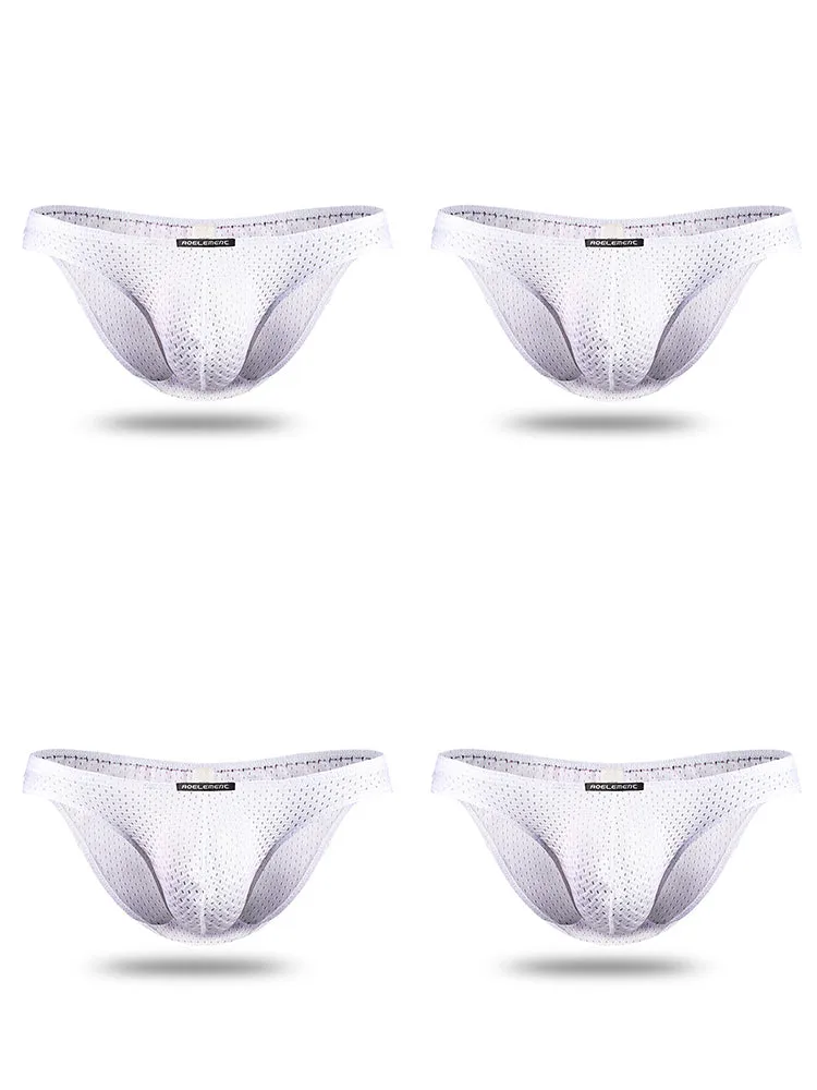 Men's Mesh Ice Silk Breathable Briefs