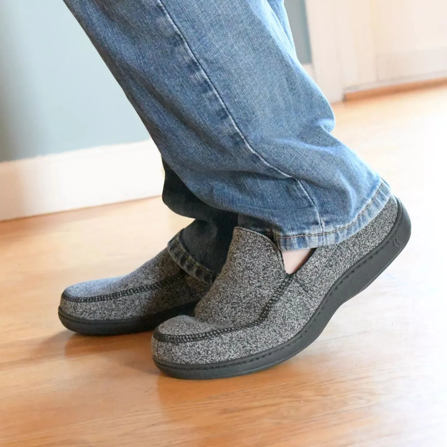Men's moccasins isotoner Space Dye