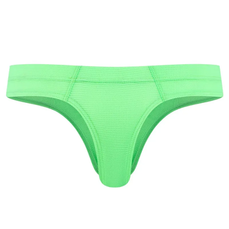 Men's Simple Breathable Mesh Pouch Bikini