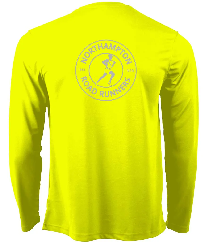 Northampton Road Runners Mens Cool HiVis Long Sleeve